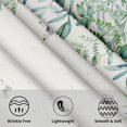 thumbnail image 3 of Leaf Flowers Spring Tablecloth Sage Green leaf Round Tablecloths 60 Inch Watercolor Eucalyptus Table Cloth for Farmhouse Kitchen Decor Polyester Fabric Summer Table Cover for Party Outdoor Camping, 3 of 6