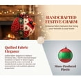 thumbnail image 5 of Assorted Christmas Ball Ornaments - Festive Designs for Holiday Decor, Durable Construction, Perfect for Tree, Wreath, and Garland Display, 5 of 5
