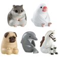 thumbnail image 2 of Japanese Genuine Gacha Scale Model Lap Around Waiting Animals Pigeons Chihuahuas Sheep Orangutans Action Figure Toy, 2 of 5