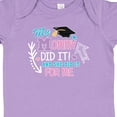 thumbnail image 4 of Inktastic My Mommy Did It and She Did It for Me with Graduation Cap Girls Baby Bodysuit, 4 of 5