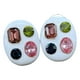 thumbnail image 1 of Botón de Aceite de Gota Colorido Sunnimix Aretes para Mujer, 1 of 8
