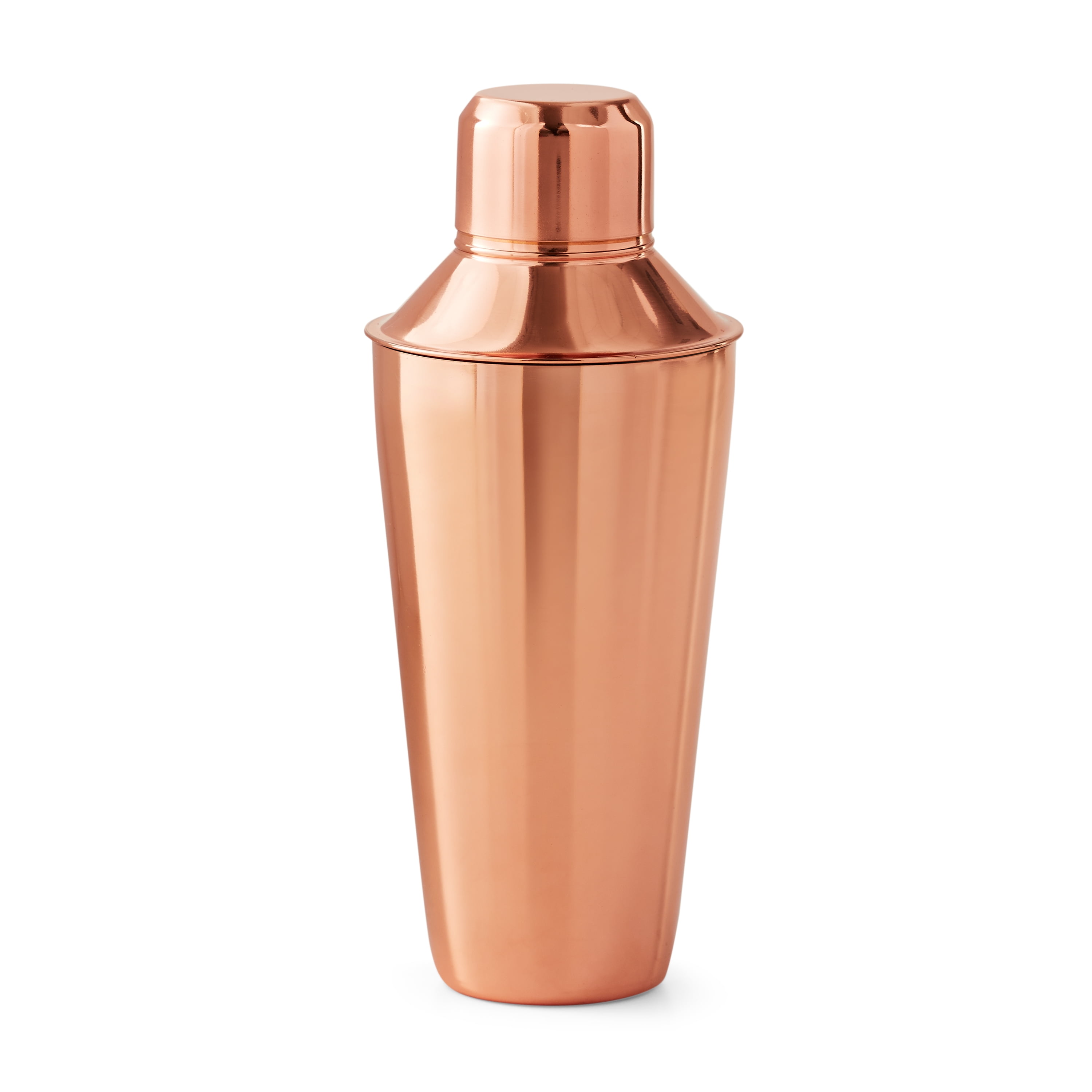 Personalise with Any Name Personalised Engraved Rose Gold Cocktail Shaker Set with Cocktail Design