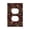 Duplex, variant on Skulls Microphones Roses Rock Light Switch Cover Decorator Single Toggle Wall Plate 1-Gang Receptacle Outlet Decor
