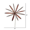 thumbnail image 2 of Vickerman 24" Chocolate Velvet Papyrus, 3 per bag., 2 of 2