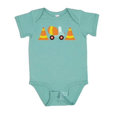 

Inktastic Cement Mixer Construction Gift Baby Boy Bodysuit