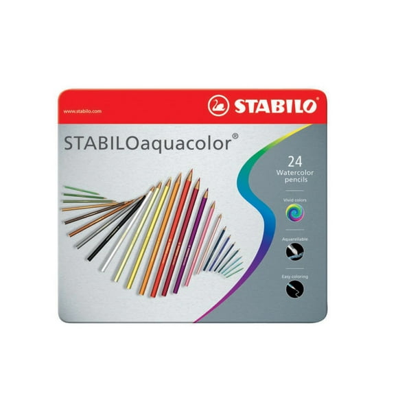 24 lápices de colores aquacolor Stabilo Stabilo 816245
