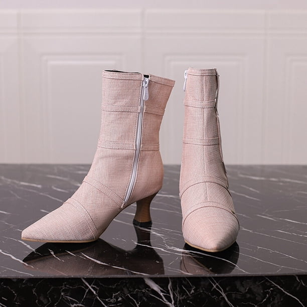 pink dress grey boots Pink Dress with Boots Outfits (38 ideas & outfits)