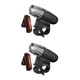 thumbnail image 4 of Soidarity USB recargable LED bicicleta faro ciclo bicicleta delantera trasera luz trasera Negro con luz trasera 2piezas Soidarity CBP156991, 4 of 6
