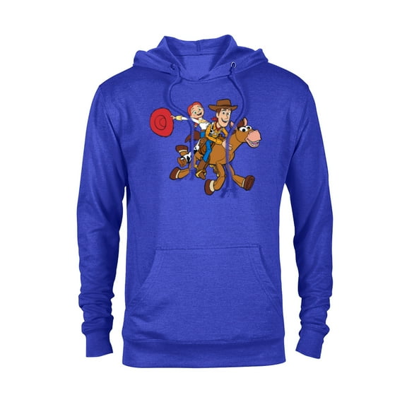 Disney Pixar Toy Story 4 Woody's Roundup Gang T-Shirt - Pullover Hoodie for Adults - Customized-Royal Heather