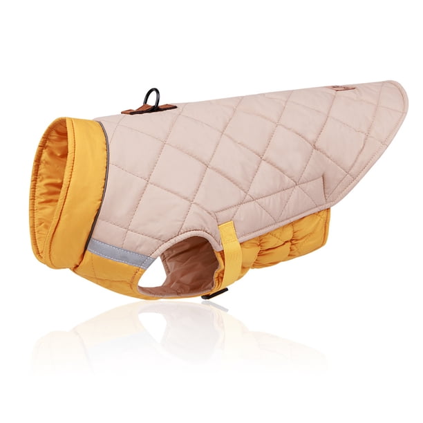 Chaqueta de invierno para perros, chaleco de invierno impermeable y cortavientos para perros, forro polar ultra cálido para perros