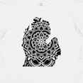 thumbnail image 4 of Inktastic Michigan Silhouette Mandala Boys or Girls Baby T-Shirt, 4 of 5