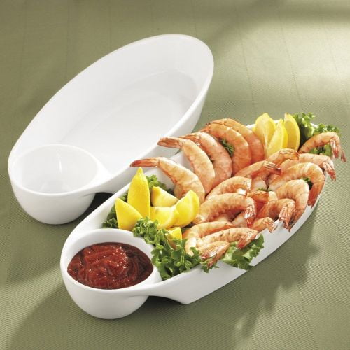 BIA Cordon Bleu Oval Chip & Dip - L 15" X W 6" X H 2.25", 52