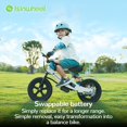 isinwheel SK14 Electric Bike for Kids Ages 38 Years Old, 250W Peak