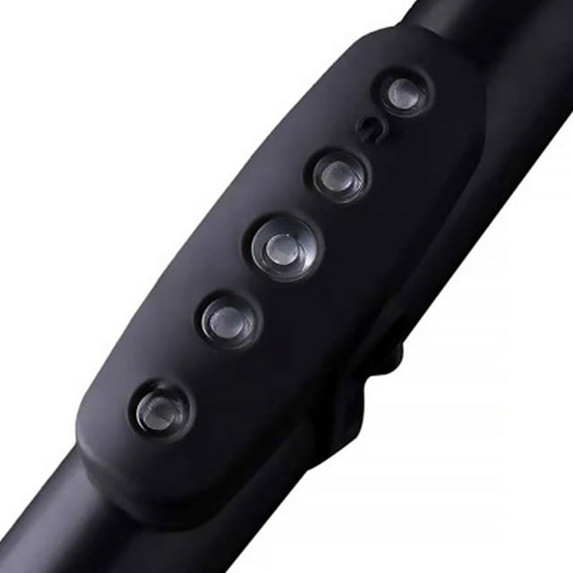 kurtrusly Waterproof Rear Bike Tail Light USB Rechargeable High Intensity LED Night Ride Safety Warning Lamp black red
