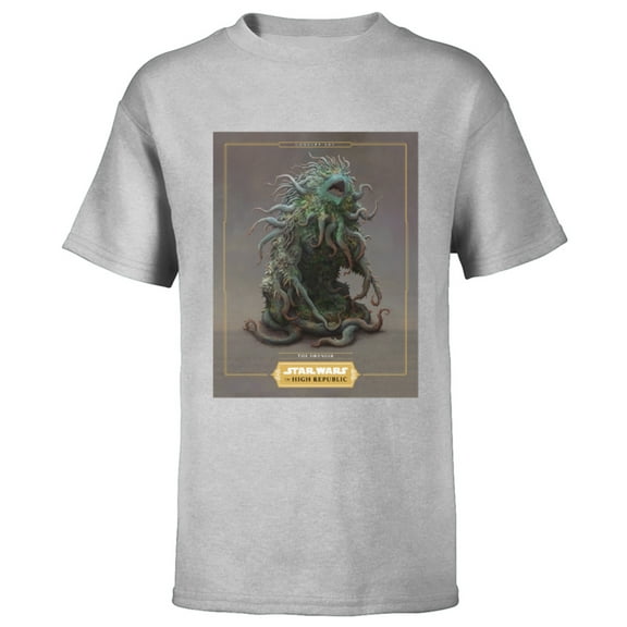 Star Wars The High Republic The Drengir - Short Sleeve T-Shirt for Kids – Customized-Athletic Heather