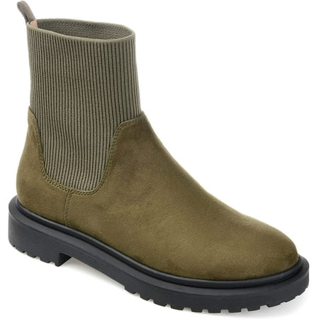 

Journee Collection Womens Tru Comfort Foam Sabriel Bootie 9 Olive