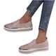 thumbnail image 4 of Zapatos de mujer, punta redonda, moda, diamantes de imitación, fondo plano y fondo grueso, zapatos informales con Pedal Wmkox8yii FOPL1619, 4 of 6