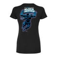 thumbnail image 2 of Marvel Black Panther - Comic Book Cover Oversized - Juniors Fitted Graphic T-Shirt, 2 of 5