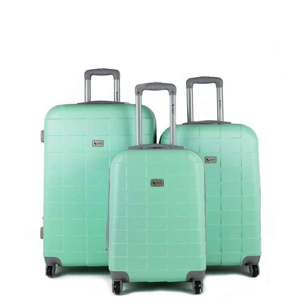 Amka AMKA Palette Hardside 3Piece Expandable Spinner Upright Luggage