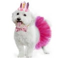 thumbnail image 4 of Lightweight Mesh Skirt Pet Clothes for Small Dogs Parties Daily Wear Breathable Design Adjustable Drawstring Comfort, 4 of 6