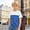 Blue1, variant on Color Short Sleeve For Boys Casual Comfortable Kids Tee Shirt With Contrast Design And Soft Casual Shirts Tees Tops Boys ,Purple,4-5 Years