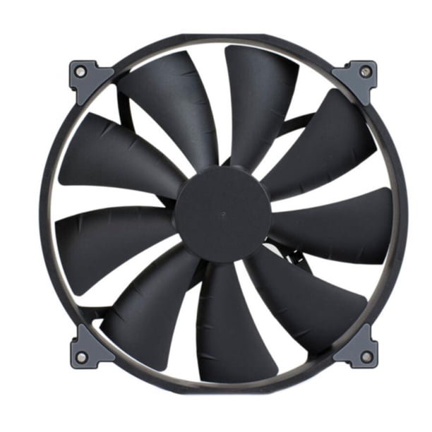 Kuymtek PH-F200SP Enfriador chasis Ventilador enfriamiento caja computadora 3 pines (negro)