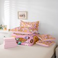 thumbnail image 6 of jejeloiu Cute Capybara 7 Pieces Bedding Comforter Set,Colorful Dessert Doughnut Full Bedding Set For Animals Lover Reversible, 6 of 8