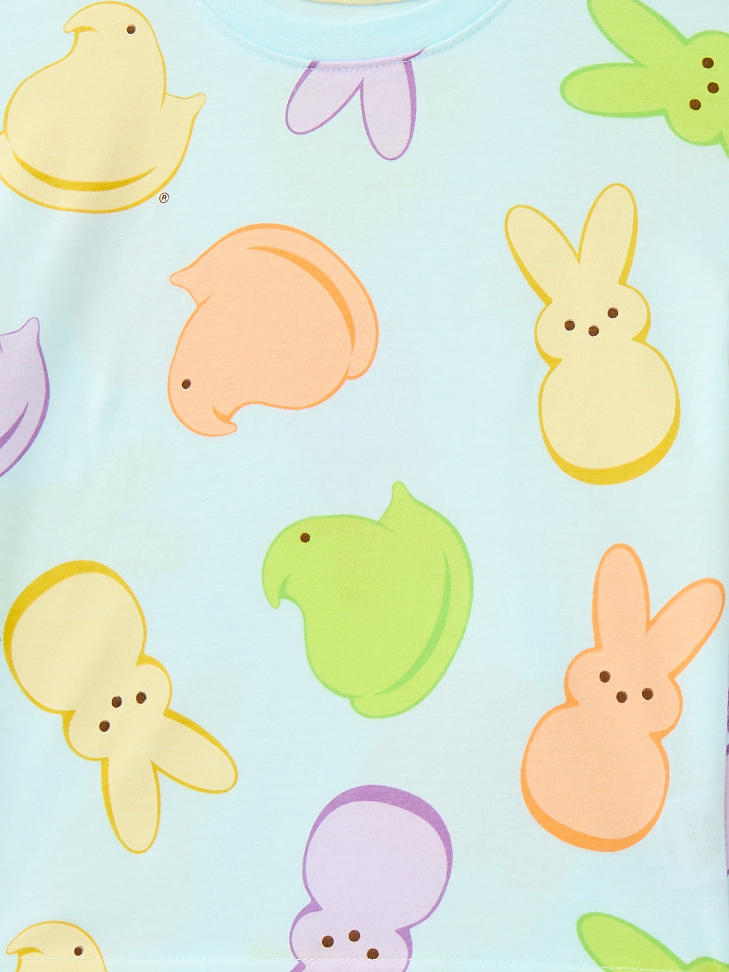 Peeps Toddler Easter Graphic Tee and Shorts Set, 2-Piece, Sizes 12M-5T