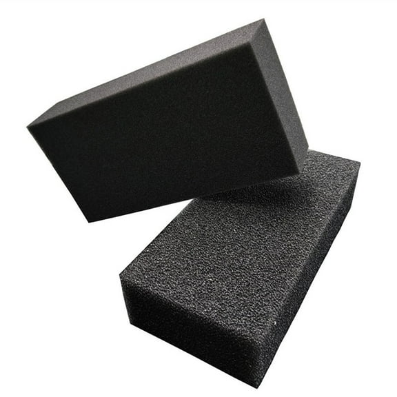 Extra Soft Black Sponge for Car Cleaning Large Surface Area 21 5CMx11 5CMx5CM