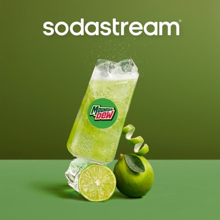 NEW SODASTREAM MOUNTAIN DEW DRINK MIX, 14.9OZ