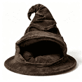 thumbnail image 3 of Wizard Hat Pet Bed, Enclosed Warm Pet Hut Bed, Novelty Fantasy Design Sleeping Nest for Cats, Small & Medium Dogs, 3 of 4