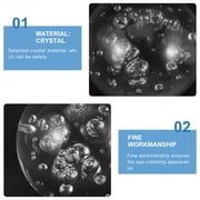 HOMEMAXS 4 Pcs Perspex Water Feature Fountain Bubble DIY Decor