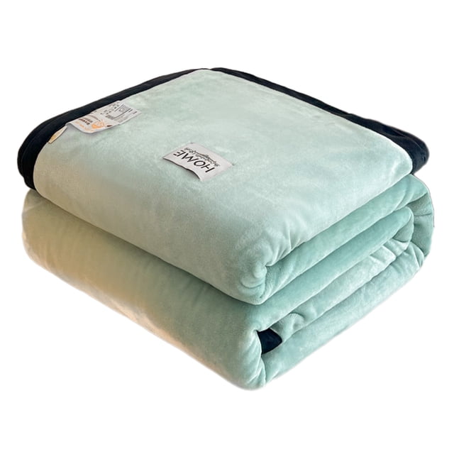Yhmxh Couverture Jetée pour Canapé Couverture en Flanelle Confortable pour Climatiseur - Haute Densité pour une Couverture Douce et Moelleuse Lavable en Machine Couverture Rafraîchissante Portable et Légère pour Voyage