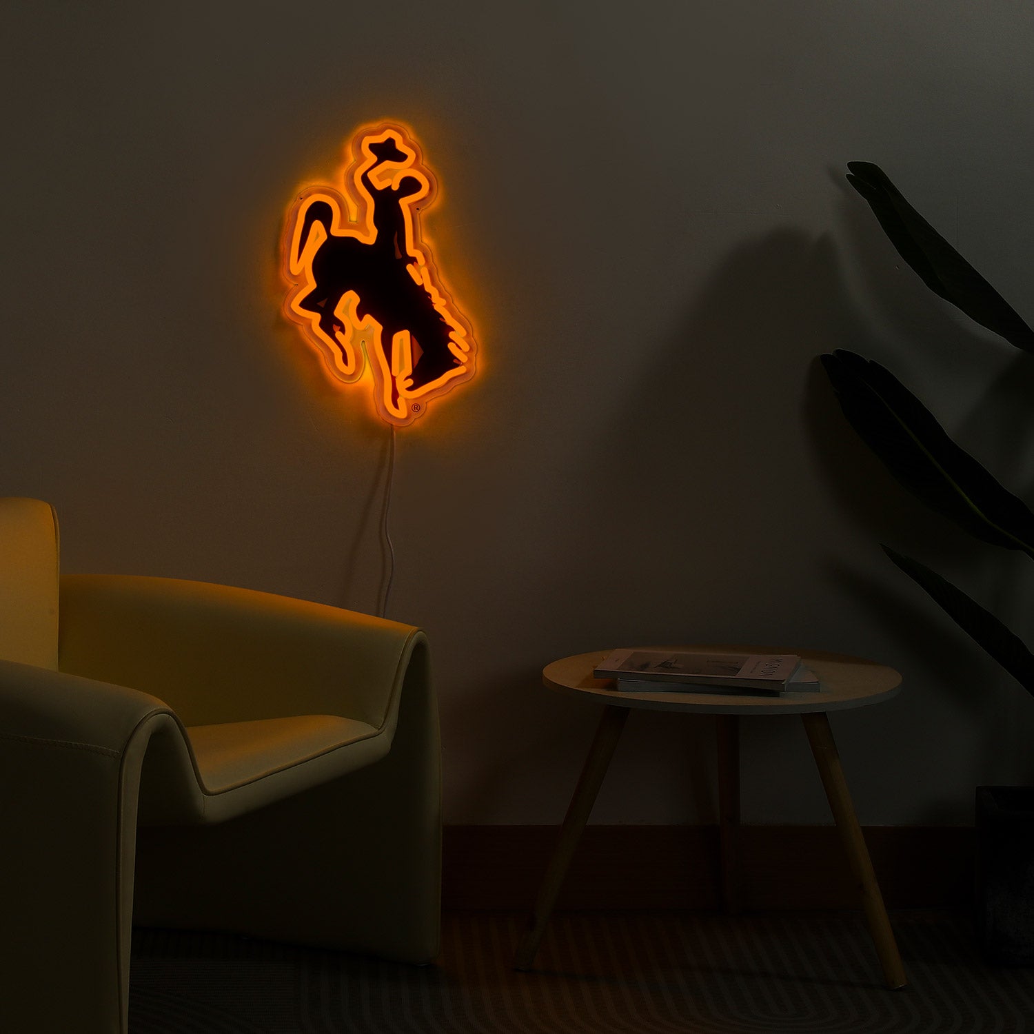 Wyoming Cowboys LED Neon Sign