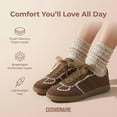 thumbnail image 4 of Cushionaire Belinda Women’s Lace Detail Casual Sneakers – Elegant Ribbon Lace-Up Summer Shoes for Women with Memory Foam, 4 of 29