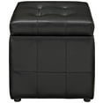 thumbnail image 2 of Modway Volt Leatherette Storage Ottoman, Multiple Colors, 2 of 4