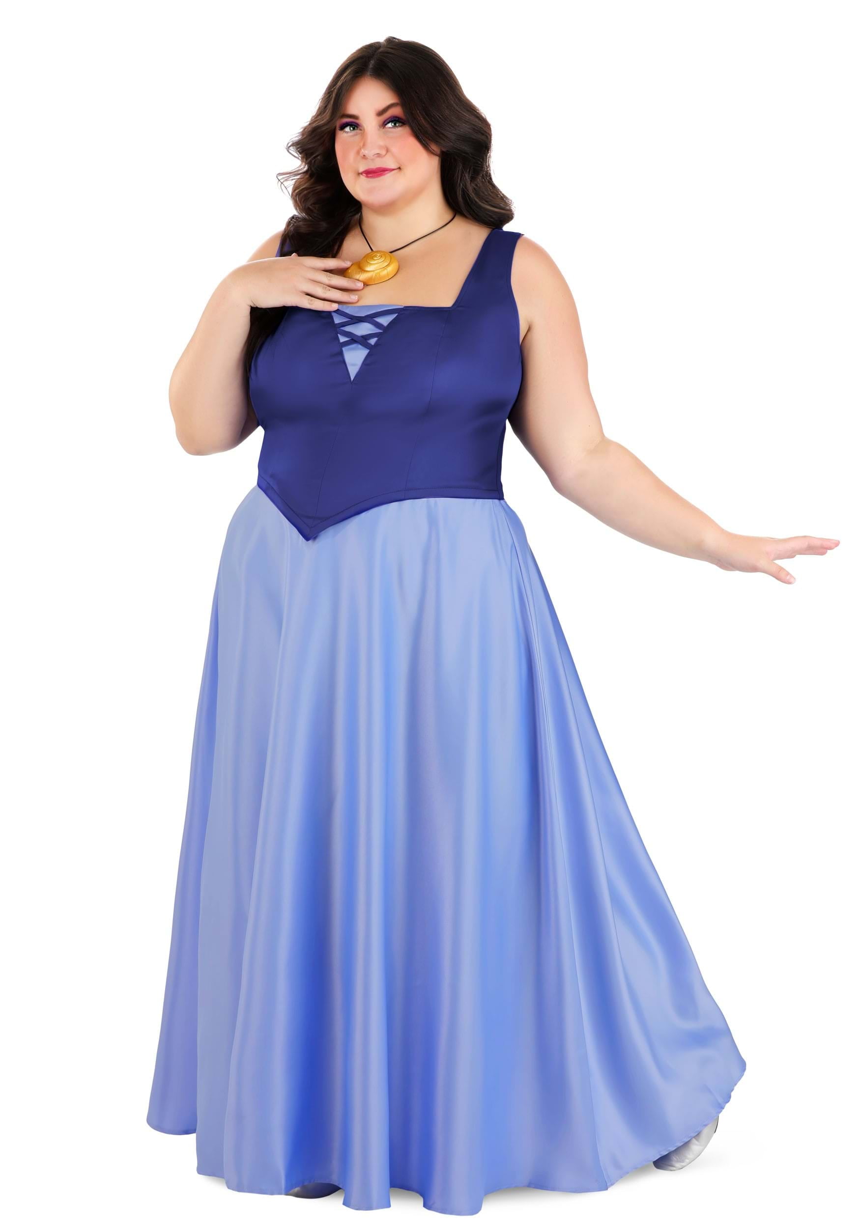 Plus Size Disney Pink Dress Ariel Women's Costume - Walmart.com