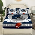 thumbnail image 3 of Erosebridal Eat Sleep Bed Sheets Set Full Size, American Football Bed Sheets Full, Sports Lover Full Sheet Sets, Lightweight Bedroom Decor, 4 Pieces, 3 of 7