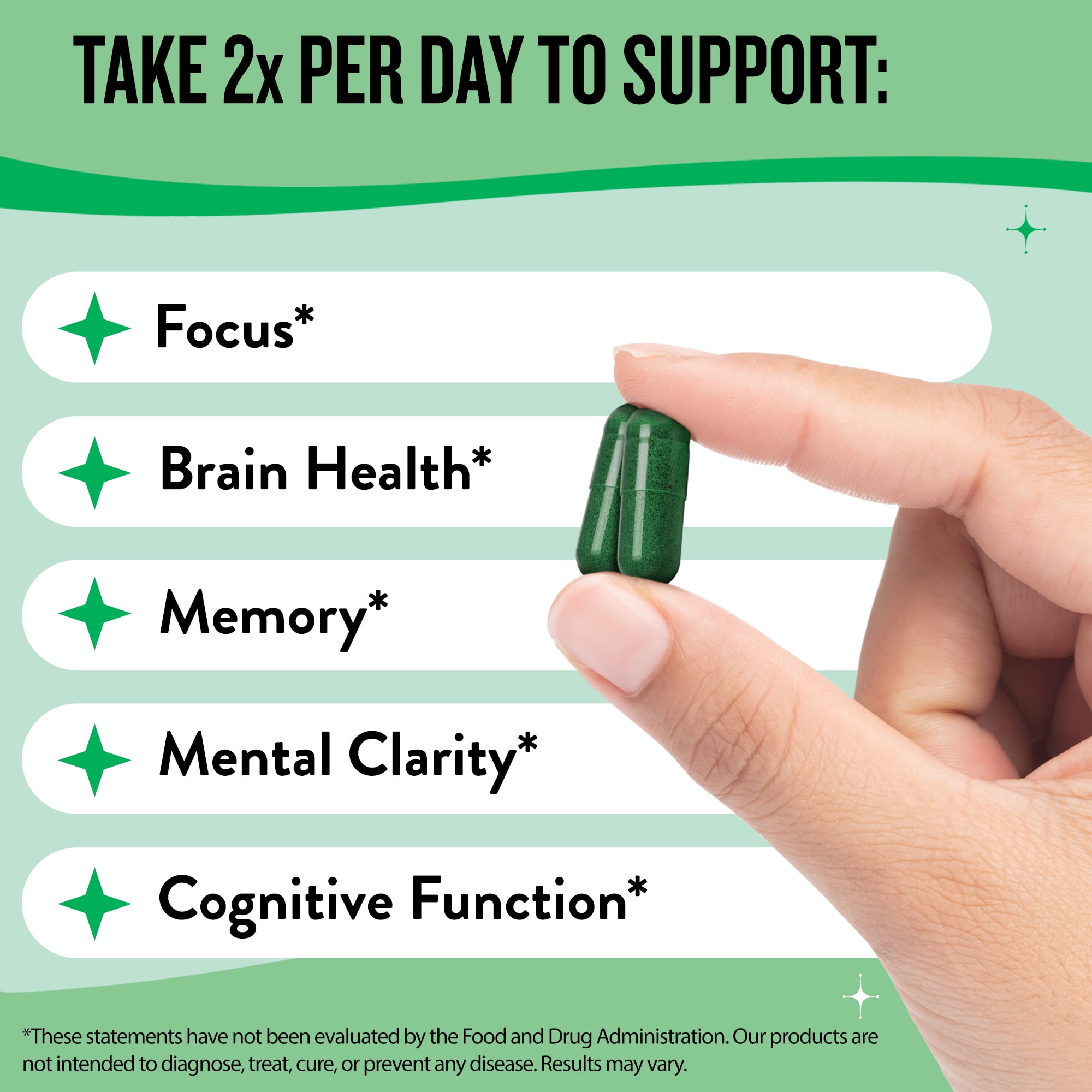Legendairy Milk Clever Girl Focus Supplement for Memory, Focus, and Mental Clarity, 60 Capsules