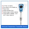 thumbnail image 2 of 0-5V Explosion Proof Fuel Temperature Sensor PT100 Temperature Transmitter ,Home Inspections, 2 of 6