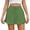 Green, variant on Vedolay Womens Shorts for Summer Women's Leather Shorts, High Waisted Wide Leg Shorts, XL