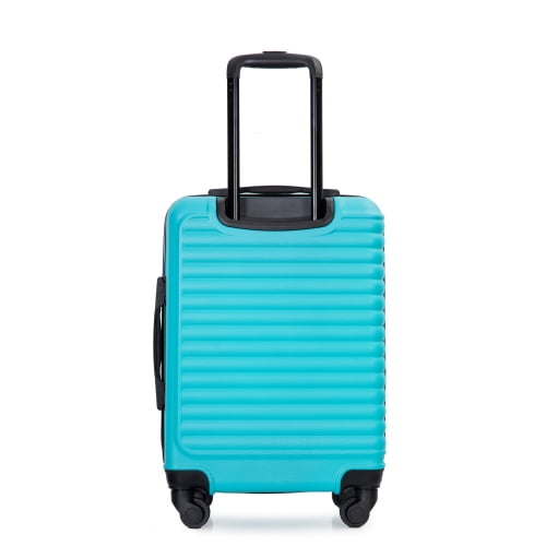 20" Carry On Luggage Hardshell Lightweight Hardside Suitcase with Silent Spinner Wheels, Turquoise