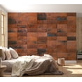 thumbnail image 5 of Tiptophomedecor Background & Patterns Wallpaper Wall Mural - Modern Big Red Bricks, 5 of 7