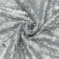 thumbnail image 1 of Tejido de Lentejuelas Plateadas, por Yarda, Longitud de 1 Yarda, Ancho de 4.3 pies, Tejido de Terciopelo Brillante y Centelleante para Costura DIY, Vestido, Fondo, Mantel, Camino de Mesa, 1 of 7
