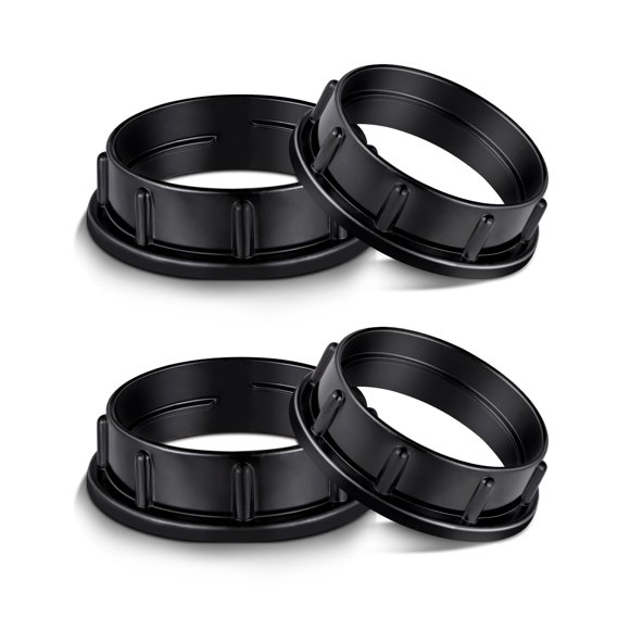 Anillos de sujeción para pantalla de lámpara de aluminio EMNOOTI base media E26 de 39 mm