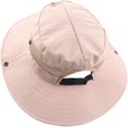 thumbnail image 7 of Muryobao Toddler Child Kids Girls Summer Sun Hat Wide Brim UV Protection Hats Floppy Bucket Cap for Beach Fishing Gardening Pure Pink, 7 of 7