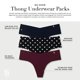 thumbnail image 3 of Tanga Victoria's Secret No Show para mujer (M), 3 of 5