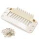 thumbnail image 5 of Accesorios cómodos para extensiones de cabello pinzas para extensiones de cabello pinzas para postizos para niñas y mujeres ANGGREK Otros, 5 of 8