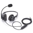 thumbnail image 2 of Telephone Headset, 3.5mm Interface Long Use Lightweight Office Headset  for Communication for Business, 2 of 7