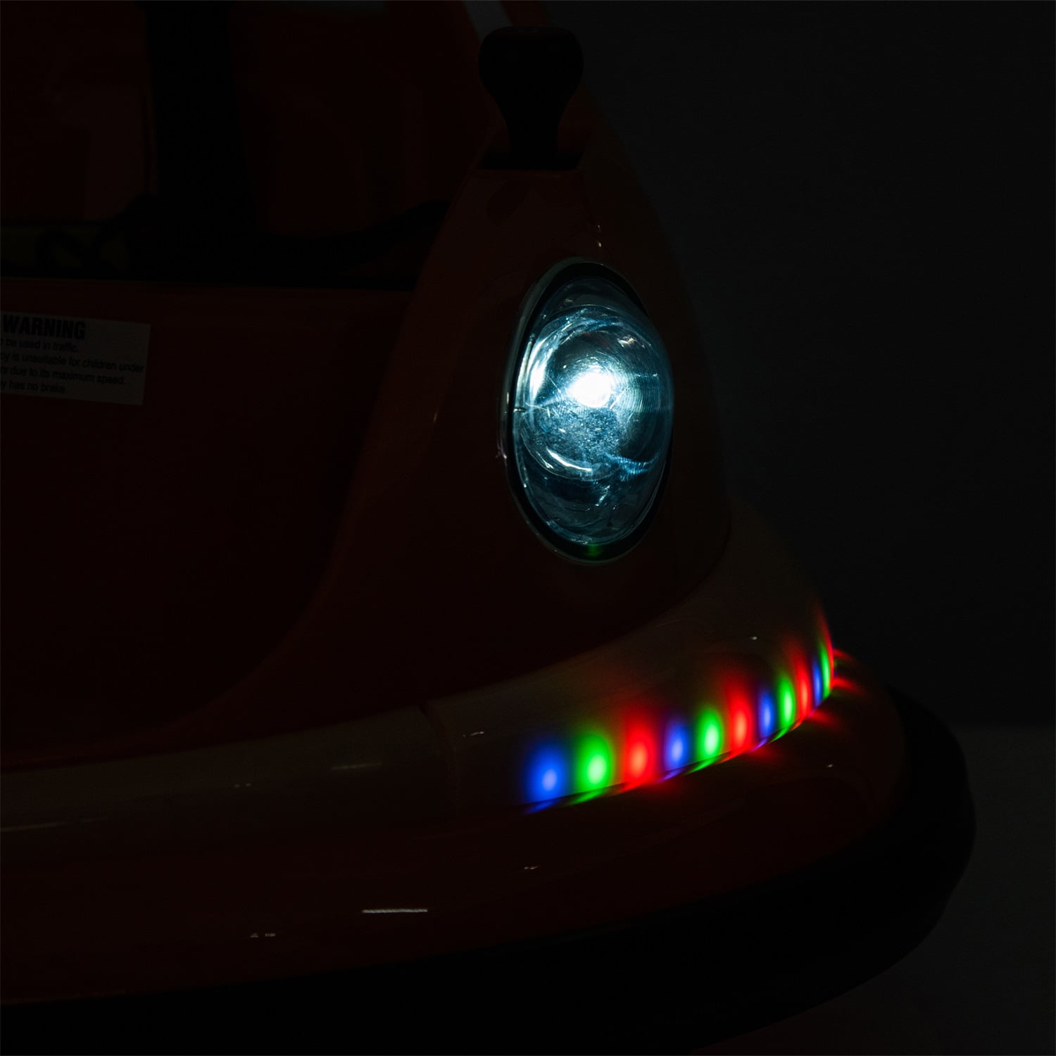 CIPACHO 12V Electric Ride On Bumper Car for Kids & Toddlers 1.5-5 Years Old, Baby Bumping Toy Gifts, LED Lights, 360 Degree Spin, Orange CIPACHO 12V Electric Ride On Bumper Car for Kids & Toddlers 1.5-5 Years Old, Baby Bumping Toy Gifts, LED Lights, 360 Degree Spin, Orange